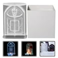 thumbnail image 4 of Halloween Candle Mold Non-sticky Skull Tombstone Candle Soap Making Mould, 4 of 8