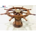 thumbnail image 2 of Table Basse Roue de Navire Nautique (24 Pieds'), 2 of 2