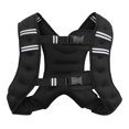 thumbnail image 2 of Chaleco pesado Peso chaleco de hierro entrenamiento de arena de hierro gimnasio para hombres chaqueta pesada para mujeres para entrenamiento de fuerza Negro 16 libras, 2 of 8