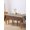 Brown, variant on Yellow Grey Table Cloth, Vintage Stripe Farmhouse Wood Grain Ombre Waterproof Tablecloth for Square Tables, Reusable Washable Fabric Table Cover for Restaurant Kitchen Dining Tables 54"x54"