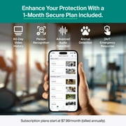 Arlo Essential Indoor Security Camera (3rd Gen, 2025 Release) - 2K Video, Wired Plug-In Power, Automated Privacy Shield