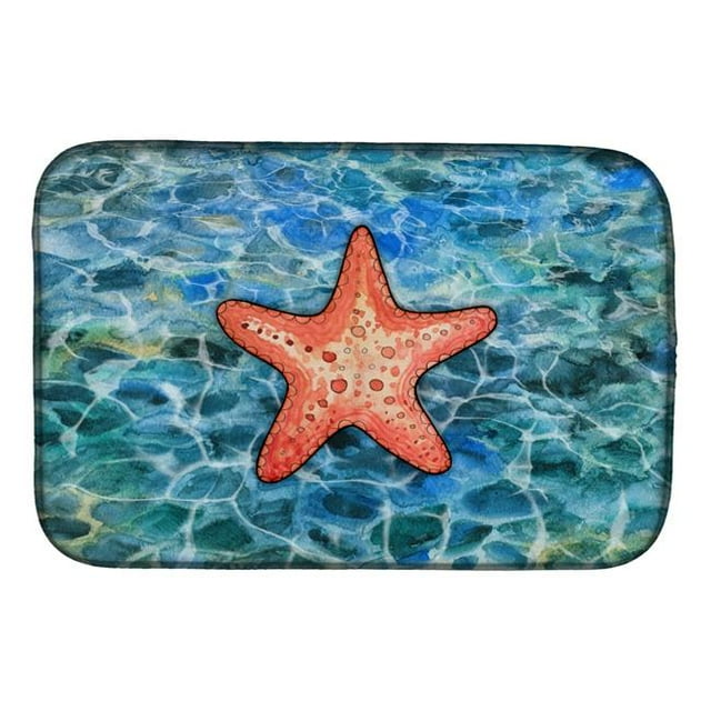 Carolines Treasures BB5341DDM Starfish Dish Drying Mat