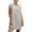 Gray dresses for women 2023, variant on ZZwxWA Summer Dresses for Women Casual Loose Soft Cotton Linen Tshirt Short Dresses Short Sleeve Round Neck Solid Mini Sun Dress Green L
