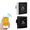 thumbnail image 4 of Tuya Electric Heating Smart WiFi Thermostat Floor Heating Thermostat Touch Screen Mobile App Temperature Controller ,Easily DIY, 4 of 5