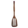 thumbnail image 3 of Brown Long Handle Wooden Cooking Utensil MultiFunctional Spatula for Kitchen Use 12.5 inches, 3 of 5