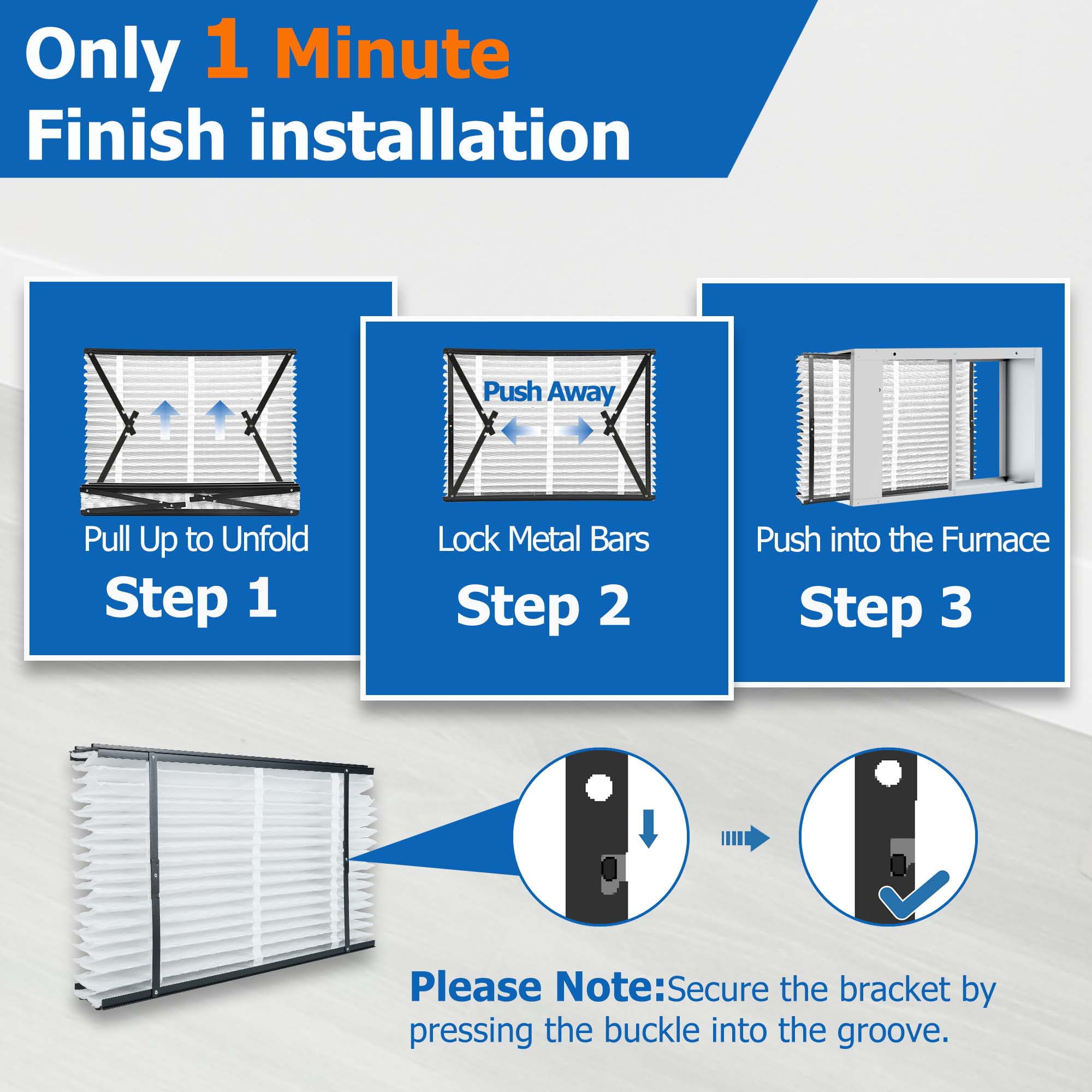 ShueBee 210 Replacement Filter Compatible with AprilAire Whole House Air Purifier 1210, 1620, 2210, 2216, 3210, 4200 Furnace Air Purifier, MERV 11 Filters, Size: 20x25x4, 2 Pack