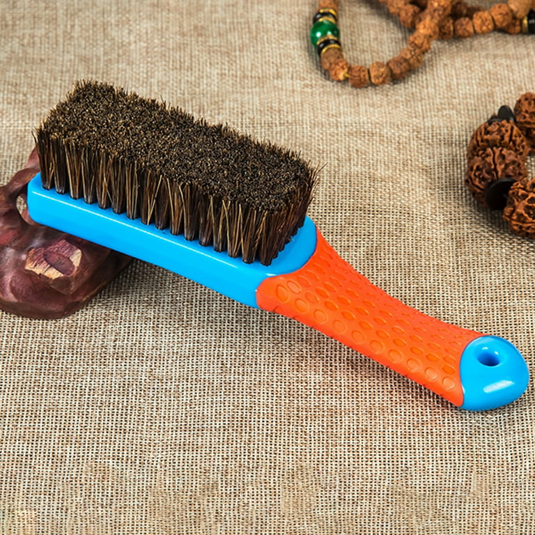 Fairnull Bristle Brush Deep Cleaning Good Toughness Polishing Comfort Grip  Stiff Bristle Scrub Cleaning Brush for Collection