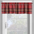 thumbnail image 4 of Ambesonne Plaid Valance & Curtain, European Cultural Pattern, 55"x30", Multicolor, 4 of 6