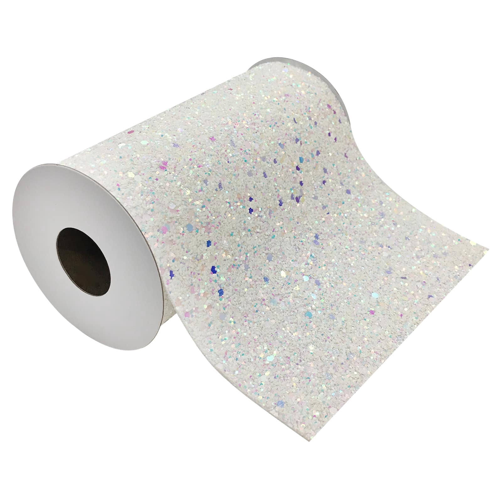 12 Pack: 5.375" x 1yd. Encrusted Glitter Ribbon by Celebrate It