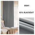 thumbnail image 1 of 310cm de altura hecho a medida Color sólido grueso Jacquard de doble cara 80%-90% cortinas opacas para sala de estar cortinas de dormitorio, 1 of 4