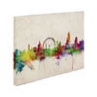 Trademark Art 'London Skyline' Canvas Art by Michael Tompsett
