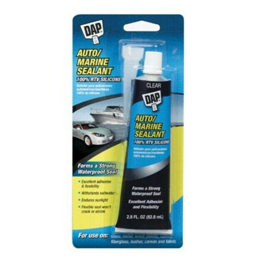 Dap 00694 Auto/Marine Silicone Sealant, 2.8 Oz
