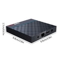 thumbnail image 2 of Caja de televisión inteligente Wi-Fi de doble banda USB 3.0 Caja superior de TV por Internet con control remoto, 2G + 16G, enchufe de EE. UU. yuarrent EL3400-01B, 2 of 2