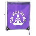 thumbnail image 2 of Yoga Bags, Yoga Drawstring Backpacks for Yoga Gloves, Yoga Socks & Yoga Clothes, 2 of 2