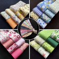 thumbnail image 1 of 30 Pcs Tissu en Coton à Fleurs et Rayures pour Couture Patchwork Quilting Poupée Tissu Fait Main, 1 of 6