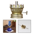 thumbnail image 1 of Piezas de Quemador de lámpara de aceite Macarena soporte de chimenea de lámpara de aceite interior plata, 1 of 8