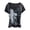 E-Black37, variant on DHFJKG Short Sleeve T Shirts Women Summer Top Vintage Slim Fit Stretchy Y2K Gothic Clothes Crewneck Graphic Tee For Teen Girls Stylish Tops