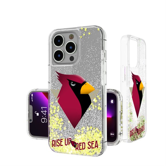 Keyscaper Arizona Cardinals iPhone Glitter Case
