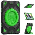 thumbnail image 2 of Funda TEKKU Spider uso rudo para iPad 9 iPad 8 iPad 7 10.2 Negro Verde A2602 A2605 A2270 A2428 A2430 A2197, 2 of 9