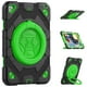thumbnail image 2 of Funda TEKKU Spider uso rudo para iPad 9 iPad 8 iPad 7 10.2 Negro Verde A2602 A2605 A2270 A2428 A2430 A2197, 2 of 9