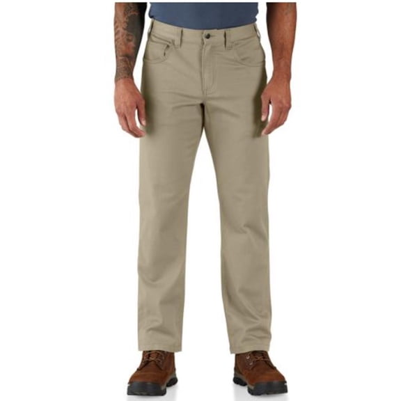 Carhartt Men's Force Relaxed Fit Straight Pants Sand 40W x 32L