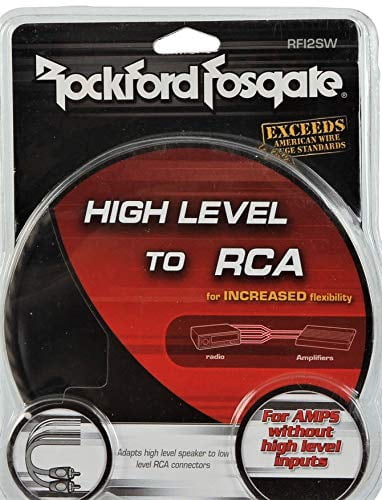 Rockford Fosgate RFI2SW High Level RCA 