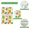 thumbnail image 7 of YladaFaie 2 Pcs Fruit Pattern Kitchen Towels Decorative Dish Towels Fruit Pattern Hand Towels Tea Towels Absorbent Kitchen Cloths for Kitchen Bathroom Decor Housewarming Gifts 16 x 24 Inch, 7 of 7