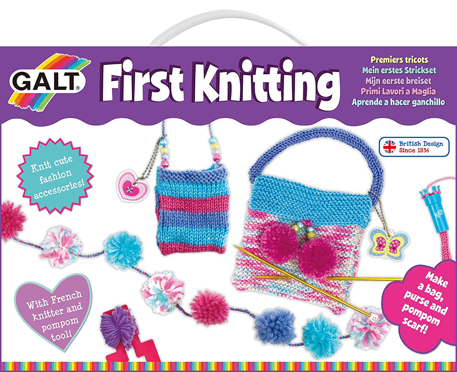 First Knitting Kit beginners & kids to learn 