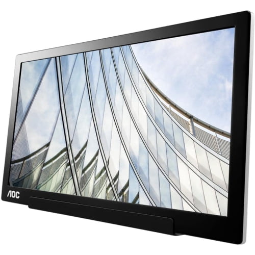 AOC I1601C 15.6" USB-C Portable Monitor (Open Box) – Ultra-Slim Plug-and-Play Display – Black