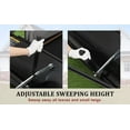 thumbnail image 3 of Tow Behind Lawn Sweeper 50-Inch – Heavy Duty Leaf & Grass Collector with 26 Cu. Ft. Hopper, Adjustable Height, Easy Dumping Yard Sweeper for Lawn Tractor, ATV & UTV, 3 of 7