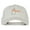 White, variant on New Hampshire with Map Outline Embroidered Washed Cotton Twill Cap - Khaki OSFM