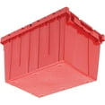 thumbnail image 4 of Global Industrial Plastic Attached Lid Shipping & Storage Tote 21-7/8""x15-1/4"", 4 of 7