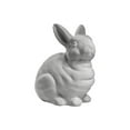thumbnail image 1 of Urban Trend Collection 53731 Figurine Lapin à Genoux Terracotta, Gris Lavé - Grand, 1 of 1