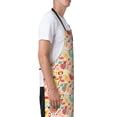 thumbnail image 3 of Bingfone Colorful Chicken Apron Gifts For Men, Women Professional Grade Chef Apron for Kitchen,BBQ & Grill, 3 of 8