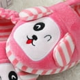 thumbnail image 6 of MUXiin Kids House Slippers For Girls,Girls Soft Long Ears Animal Slippers For Toddlers Indoor Outdoor Comfortable Warm Daily Wear And Party Cute Design, 6 of 7