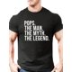 thumbnail image 1 of Camiseta cómoda y moderna con estampado de letras "POPS" para hombre, camiseta gráfica, ropa de verano para exteriores, ropa para hombre, camisetas para hombre, camisetas informales, 1 of 7