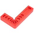 thumbnail image 4 of 90 ° positioning clamp type right angle brackets woodworking tool auxiliary locator plastic square, 4 of 5