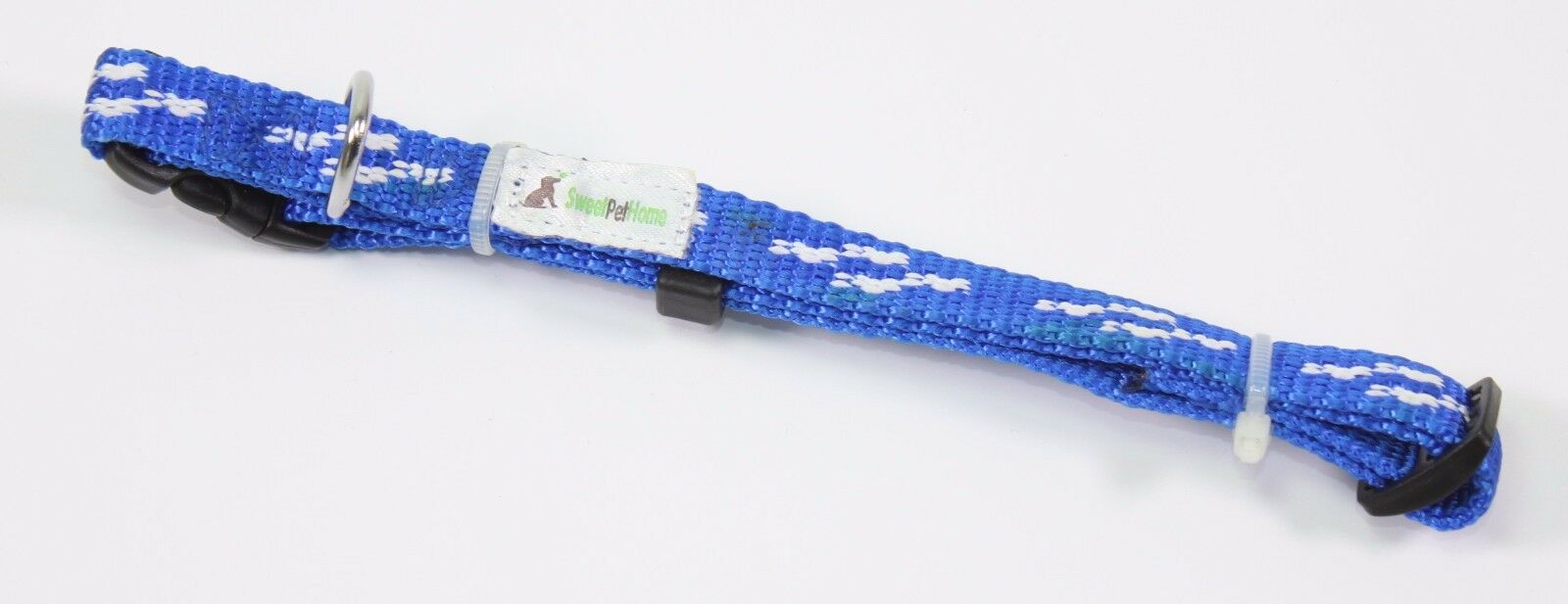 10" to 16" Inch Adjustable Solid Cross Nylon Collar Small ~ Medium Sized Dogs Assorted CL0036