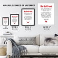 thumbnail image 3 of Artery8 Love Poem Cat Lover Girlfriend Romantic Poetry Bedroom Large Wall Art Poster Print Thick Paper 18X24 Inch, 3 of 3