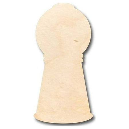 Unfinished Wood Gumball Machine Shape - Candy - Craft - up to 24" DIY 46" / 3/4"