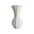 thumbnail image 2 of Decorative Vase - Modern Boho Style Ribbed Plastic Bud Vases for Flowers, Mini Small Vases for Shelf, Shelves, Bookshelf, Entryway Table & Home Decor Aesthetic, 2 of 6