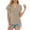 Khaki, variant on Women's Trendy Short Sleeve T-Shirts Flowers Embroidered Boho Tops V Neck Casual Summer Tees Tshirts (M, Pink)