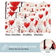 thumbnail image 2 of Valentine's Day Modern Polyester Non-Slip Floor Rug Office Mat, Machine Washable Office Rugs, 2 of 6