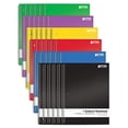 thumbnail image 1 of Cuadernos 1 materia, paq. 24, rayado uni, 70 hojas, 8 x 10.5 pulg., Better Office Products, 6 colores primarios, paq. 24, 1 of 3