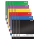 thumbnail image 1 of Cuadernos 1 materia, paq. 24, rayado uni, 70 hojas, 8 x 10.5 pulg., Better Office Products, 6 colores primarios, paq. 24, 1 of 3
