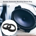 thumbnail image 2 of Anillo Espaciador de Altavoz Único Bargains Adaptador de Altavoz Tweeter para Audi para 6.5" 2 Pcs, 2 of 7