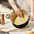 thumbnail image 5 of Stock Pot with Lid, 7Quart Ceramic Soup Pot Non Toxic, Nonstick Cooking Pot for Pasta, Induction Ready, Even Heating, Dishwasher Safe, Black, 5 of 7