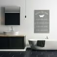 thumbnail image 3 of Stupell Industries Reglas Del Baño con Bañera Bath & Laundry Painting Wrapped Canvas Art Print Wall Art, 24 x 36, 3 of 8