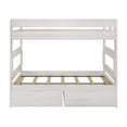 thumbnail image 4 of Max & Lily Solid Wood Modern Farmhouse Farmhouse Twin/Twin Bunk Bed with Storage Drawers, 4 of 9