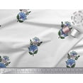 thumbnail image 3 of Soimoi Modal Satin Fabric Leaves & Floral Block Fabric Prints by Yard 42 Inch Wide, 3 of 3